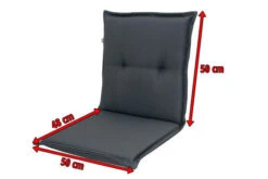 DOPPLER Comfort Stuhlauflage Niederlehner, Anthrazit, Polyester, 100 X 50 X 7 Cm -Kettler Verkaufs-Shop 5 17432.jpg