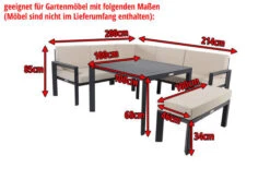 OUTFLEXX Premium Abdeckhaube, Z.B. Für Lounge 16472, 230x 220x 80cm, Schwarz, Wasserbeständig -Kettler Verkaufs-Shop 5 17442.jpg