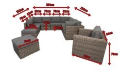 OUTFLEXX Loungemöbel-Set, Grau, Polyrattan, 10 Personen, Mit Sessel, Verstellbare Sitzflächen, Wasserfeste Kissenbox 15 OUTFLEXX Loungemöbel-Set, Grau, Polyrattan, 10 Personen, Mit Sessel, Verstellbare Sitzflächen, Wasserfeste Kissenbox -Kettler Verkaufs-Shop 5 18366 BOX.jpg