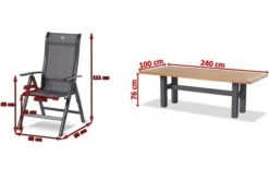 HARTMAN Sondermodell Yasmani/Alice Comfort Esstischgruppe, Xerix, Alu/Teakholz, 240x100cm, 6 Multipositionssessel -Kettler Verkaufs-Shop 5 19051.jpg