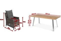 OUTFLEXX Esstischgarnitur, Edelstahl/recyceltes FSC-Teak, Tisch 220x100cm, 8 Diningsessel, A-Gestell -Kettler Verkaufs-Shop 5 19383.jpg