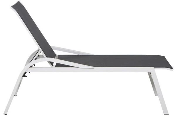 SIENA GARDEN Milos Stapelliege, Aluminium/Ranotex, 194 X 64 X 48 Cm 7 SIENA GARDEN Milos Stapelliege, Aluminium/Ranotex, 194 X 64 X 48 Cm – Bild 5