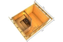 KARIBU Saunahaus Nordin, Fichtenholz 38 Mm, Eckeinstieg, Ca. 10,6m² -Kettler Verkaufs-Shop 5 20263 3.jpg