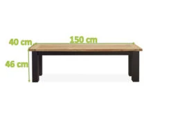 OUTFLEXX Oxford Bank, Dark Grey/natur, Alu/recycled FSC®-Teak, 150x40x45cm, Rustikal Gebürstet -Kettler Verkaufs-Shop 5 20334.jpg