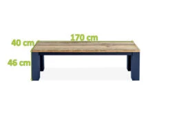OUTFLEXX Oxford Bank, Dark Grey/natur, Alu/recycled FSC®-Teak, 170x40x45cm, Rustikal Gebürstet -Kettler Verkaufs-Shop 5 20336.jpg