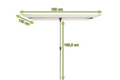 DOPPLER Active Balkonblende, Natur, Alu/Polyester, 180x130 Cm, Höhenverstellbar, Drehbar 16 DOPPLER Active Balkonblende, Natur, Alu/Polyester, 180x130 Cm, Höhenverstellbar, Drehbar -Kettler Verkaufs-Shop 5 20867.jpg