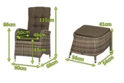 Ploß Rabida Dining Sessel, Champagner-meliert, Polyrattan, Verstellbar, Mit Fußhocker -Kettler Verkaufs-Shop 5 21057.jpg