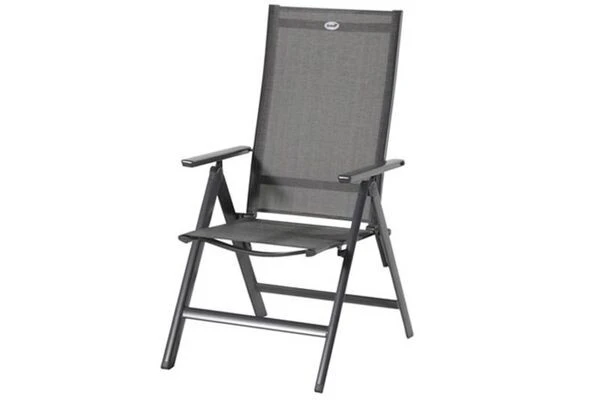 HARTMAN Xanadu / Aruba Esstischgarnitur, Xerix/anthrazit, Alu/Teakholz, 6 Stapelsessel, 2 Multipos, 220x100cm 7 HARTMAN Xanadu / Aruba Esstischgarnitur, Xerix/anthrazit, Alu/Teakholz, 6 Stapelsessel, 2 Multipos, 220x100cm – Bild 5