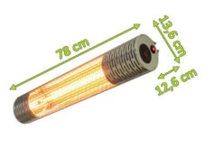 OUTTECH Moon Heizstrahler, Silber, Alu, 78 X 12,6 X 13,6 Cm, Staubdicht Und Wassergeschützt, Fernbedienung Mit 2 Stufen 17 OUTTECH Moon Heizstrahler, Silber, Alu, 78 X 12,6 X 13,6 Cm, Staubdicht Und Wassergeschützt, Fernbedienung Mit 2 Stufen -Kettler Verkaufs-Shop 5 21294.jpg