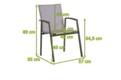 STERN New Top Stapelsessel, Anthrazit/silber, Aluminium/Textil, 65x57x89 Cm, Pulverbeschichtet, Stapelbar 13 STERN New Top Stapelsessel, Anthrazit/silber, Aluminium/Textil, 65x57x89 Cm, Pulverbeschichtet, Stapelbar -Kettler Verkaufs-Shop 5 21912.jpg