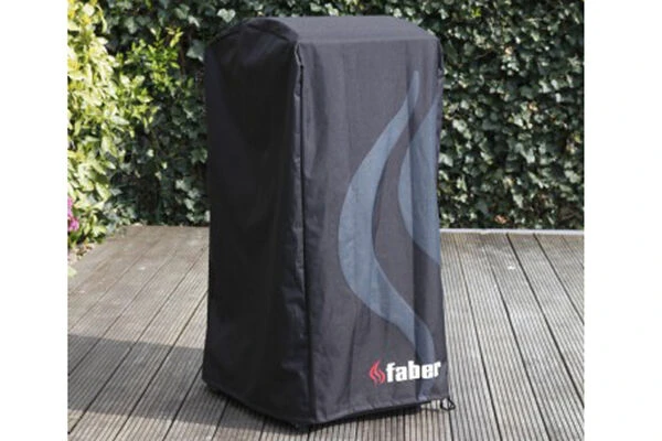 FABER Gartenkamin TheBUZZ, Schwarz, Mit Rädern 7 FABER Gartenkamin TheBUZZ, Schwarz, Mit Rädern – Bild 5