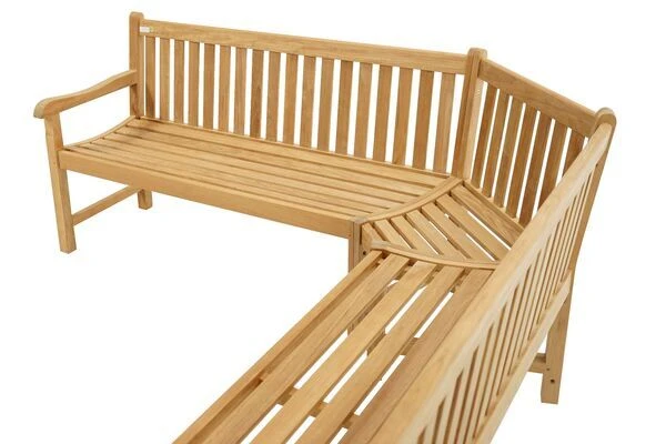 Eckbank Coventry Aus Teakholz Von Ploß, 200x200 Cm 8 Eckbank Coventry Aus Teakholz Von Ploß, 200x200 Cm – Bild 6