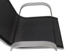 VILLANA Esstischgruppe, Silber/schwarz, Alu/Textil, Ausziehtisch 160/220 Cm, 6 Stapelstühle -Kettler Verkaufs-Shop 6 13870.jpg