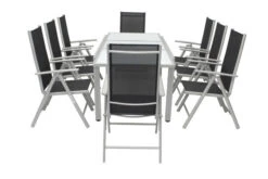 VILLANA Gartenmöbelset, Silber/schwarz, Alu/Textil, Tisch 160/220 Cm, 8 Multipositionssessel -Kettler Verkaufs-Shop 6 13877.jpg