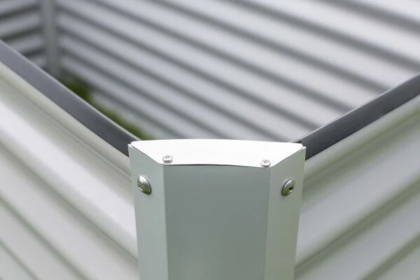 OUTFLEXX Set Hochbeet Mit Erweiterungsmodul, Silber, Zincalume, 180+80cm 11 OUTFLEXX Set Hochbeet Mit Erweiterungsmodul, Silber, Zincalume, 180+80cm – Bild 9