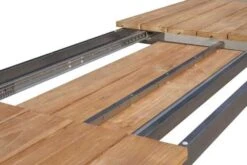 OUTFLEXX Esstischgruppe, Edelstahl/FSC-Teak, 220/340 X 100 Cm, 6 Freischwinger, Schwarz, Tischplattedicke 3cm 18 OUTFLEXX Esstischgruppe, Edelstahl/FSC-Teak, 220/340 X 100 Cm, 6 Freischwinger, Schwarz, Tischplattedicke 3cm -Kettler Verkaufs-Shop 6 17319.jpg