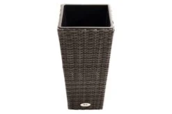 Ploß Rocking Pflanzgefäß, Grau/braun-meliert, Polyrattan, Konisch, 28x28x60 Cm, Kunststoffeinsatz 16 Ploß Rocking Pflanzgefäß, Grau/braun-meliert, Polyrattan, Konisch, 28x28x60 Cm, Kunststoffeinsatz -Kettler Verkaufs-Shop 6 18199.jpg