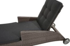 Ploß Rocking Comfort Rollliege, Grau/braun-meliert, Polyrattan, 195x65x42cm, Verstellbar, Hohe Sitzhöhe -Kettler Verkaufs-Shop 6 18208.jpg