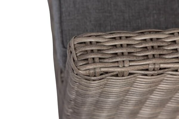 OUTFLEXX Loungemöbel-Set, Grau, Polyrattan, 10 Personen, Mit Sessel, Verstellbare Sitzflächen, Wasserfeste Kissenbox 8 OUTFLEXX Loungemöbel-Set, Grau, Polyrattan, 10 Personen, Mit Sessel, Verstellbare Sitzflächen, Wasserfeste Kissenbox – Bild 6