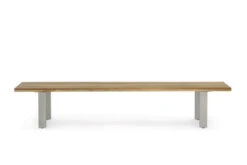 OUTFLEXX Bank, Natur, Edelstahl & Recycled FSC-Teak, 240x40x45cm, Baumkante 15 OUTFLEXX Bank, Natur, Edelstahl & Recycled FSC-Teak, 240x40x45cm, Baumkante -Kettler Verkaufs-Shop 6 20358.jpg