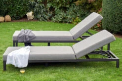 HARTMAN Eva Loungeliege, Flanelle, Sunbrella, 195 X 70 X 45 Cm, Rückenlehne Verstellbar, Hohe Liegefläche 23 HARTMAN Eva Loungeliege, Flanelle, Sunbrella, 195 X 70 X 45 Cm, Rückenlehne Verstellbar, Hohe Liegefläche -Kettler Verkaufs-Shop 6 20467.jpg