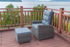 OUTFLEXX Dining Sessel, Grau, Polyrattan, 74 X 83 X 110 Cm, Stufenlos Verstellbar, Inkl. Hocker -Kettler Verkaufs-Shop 6 20898.jpg