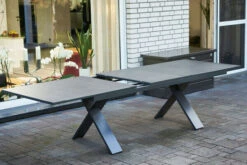 HARTMAN Sondermodell Xanadu/Da Vinci Sitzgruppe, Xerix/anthrazit, Alu/Glaskeramik, 6 Multipos, 220/280x100cm -Kettler Verkaufs-Shop 6 21083.jpg