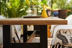 HARTMAN Yasmani / Cecilia Set, Schwarz/vintage Brown, Alu/Teakholz/Polyrattan, 6 Diningsessel, 240x100cm 16 HARTMAN Yasmani / Cecilia Set, Schwarz/vintage Brown, Alu/Teakholz/Polyrattan, 6 Diningsessel, 240x100cm -Kettler Verkaufs-Shop 6 21406.jpg