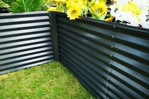 OUTFLEXX Eck-Hochbeet, Anthrazit, Zincalume, 270x270x90x84cm 12 OUTFLEXX Eck-Hochbeet, Anthrazit, Zincalume, 270x270x90x84cm – Bild 10