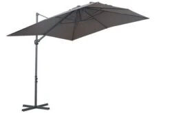 OUTFLEXX Ampelschirm, Anthrazit, Pulverbesch. Aluminium, 250x250cm, Inkl. Plattenständer -Kettler Verkaufs-Shop 7 18354.jpg