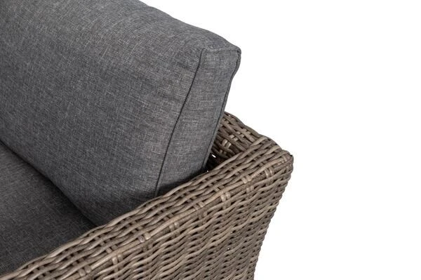 OUTFLEXX Loungemöbel-Set, Grau, Polyrattan, 10 Personen, Mit Sessel, Verstellbare Sitzflächen, Wasserfeste Kissenbox 9 OUTFLEXX Loungemöbel-Set, Grau, Polyrattan, 10 Personen, Mit Sessel, Verstellbare Sitzflächen, Wasserfeste Kissenbox – Bild 7