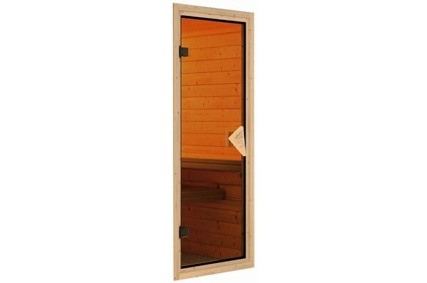 KARIBU Systemsauna Amelia 1, Fichtenholz 68mm, Eckeinstieg, Ca. 3m² 9 KARIBU Systemsauna Amelia 1, Fichtenholz 68mm, Eckeinstieg, Ca. 3m² – Bild 7