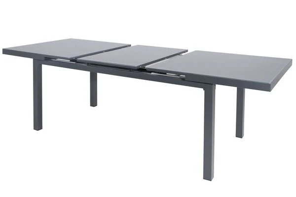 HARTMAN Alice Esstischgarnitur, Xerix, Alu/4x4 Textilen, Tisch 180/240x100cm, 8 Stapelsessel 9 HARTMAN Alice Esstischgarnitur, Xerix, Alu/4x4 Textilen, Tisch 180/240x100cm, 8 Stapelsessel – Bild 7