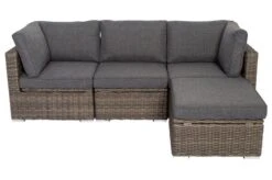 OUTFLEXX Loungegarnitur, Polyrattan/Teakholz, Tisch 160x90cm, Für 4 Personen, Wasserfeste Kissenbox -Kettler Verkaufs-Shop 7 19392.jpg