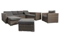 OUTFLEXX Loungegarnitur, Polyrattan/Teakholz, Tisch 160x90cm, Für 10 Personen, Wasserfeste Kissenbox -Kettler Verkaufs-Shop 7 19398.jpg