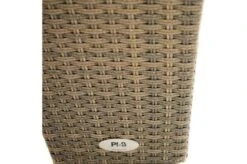 Ploß Rabida Pflanzgefäß, Champagner-meliert, Polyrattan, Konisch, 28x28x40 Cm, Kunststoffeinsatz -Kettler Verkaufs-Shop 7 20152.jpg