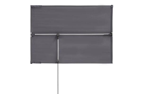 DOPPLER Active Balkonblende, Anthrazit, Alu/Polyester, 180x130 Cm, Höhenverstellbar, Drehbar 9 DOPPLER Active Balkonblende, Anthrazit, Alu/Polyester, 180x130 Cm, Höhenverstellbar, Drehbar – Bild 7