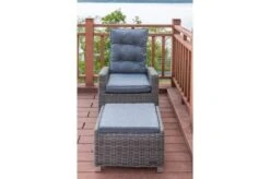 OUTFLEXX Dining Sessel, Grau, Polyrattan, 74 X 83 X 110 Cm, Stufenlos Verstellbar, Inkl. Hocker -Kettler Verkaufs-Shop 7 20898.jpg