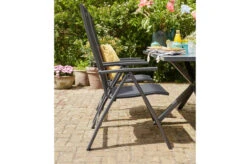 HARTMAN Xanadu / Aruba Esstischgarnitur, Xerix/anthrazit, Alu/Teakholz, 6 Stapelsessel, 2 Multipos, 220x100cm 16 HARTMAN Xanadu / Aruba Esstischgarnitur, Xerix/anthrazit, Alu/Teakholz, 6 Stapelsessel, 2 Multipos, 220x100cm -Kettler Verkaufs-Shop 7 21180.jpg