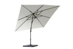 OUTFLEXX Ampelschirm, Creme, Pulverbesch. Aluminium, 300x300 Cm, Inkl. Plattenständer, Twist-Funktion -Kettler Verkaufs-Shop 8 16108.jpg