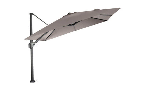 SIENA GARDEN Ampelschirm Sunset N+, Anthrazit / Taupe, Alu/Textil, Ca. 300x300 Cm 10 SIENA GARDEN Ampelschirm Sunset N+, Anthrazit / Taupe, Alu/Textil, Ca. 300x300 Cm – Bild 8