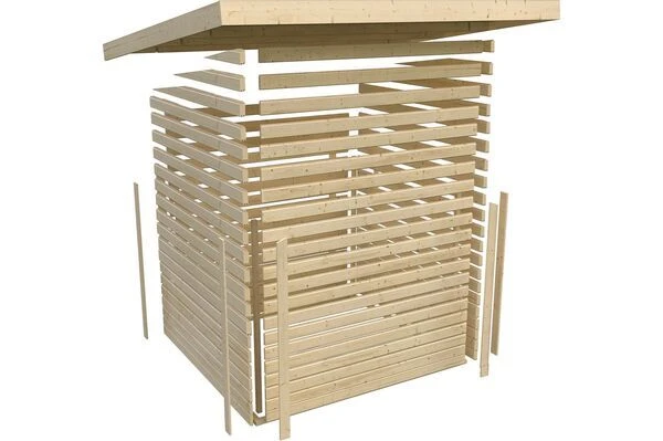 KARIBU Gartenhaus Northeim 4, Fichtenholz 38 Mm, Pultdach 10 KARIBU Gartenhaus Northeim 4, Fichtenholz 38 Mm, Pultdach – Bild 8