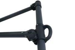 OUTFLEXX Ampelschirm, Anthrazit/creme, Pulverbesch. Aluminium, 250x250cm, Inkl. Plattenständer -Kettler Verkaufs-Shop 8 18353.jpg