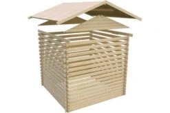 KARIBU Blockbohlenhaus Meldorf 5, Fichtenholz Ca. 40 Mm, Satteldach -Kettler Verkaufs-Shop 8 19429 1.jpg