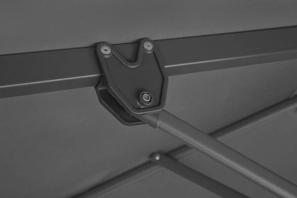 Schneider® SCHNEIDER Rhodos Junior Ampelschirm, Anthrazit, Rund, Ø 300 Cm 10 Schneider® SCHNEIDER Rhodos Junior Ampelschirm, Anthrazit, Rund, Ø 300 Cm – Bild 8