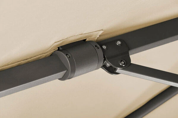 Schneider® SCHNEIDER Rhodos Twist Ampelschirm, Natur, 300x300 Cm, Quadratisch 11 Schneider® SCHNEIDER Rhodos Twist Ampelschirm, Natur, 300x300 Cm, Quadratisch – Bild 9