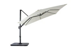 OUTFLEXX Ampelschirm, Creme, Pulverbesch. Aluminium, 300x300 Cm, Inkl. Plattenständer, Twist-Funktion -Kettler Verkaufs-Shop 9 16108.jpg