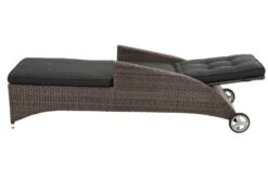 Ploß Rocking Comfort Rollliege, Grau/braun-meliert, Polyrattan, 195x65x42cm, Verstellbar, Hohe Sitzhöhe -Kettler Verkaufs-Shop 9 18208.jpg
