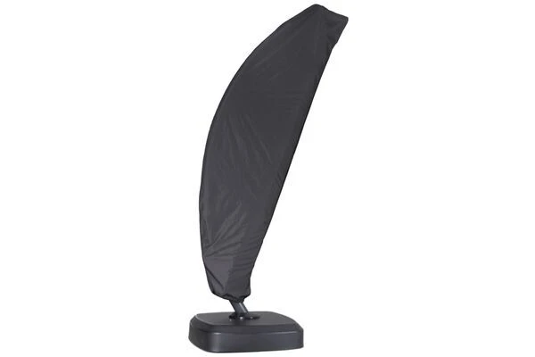 OUTFLEXX Luxus Ampelschirm, Anthrazit, Edelstahl/Aluminium, 350x350cm, Inkl. Schirmständer Und Schutzhülle 11 OUTFLEXX Luxus Ampelschirm, Anthrazit, Edelstahl/Aluminium, 350x350cm, Inkl. Schirmständer Und Schutzhülle – Bild 9