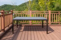 OUTFLEXX Dining Set, Braun Marmoriert, Polyrattan, Tisch 180x100cm, Spraystone, 6mm, 6 Sessel 30 OUTFLEXX Dining Set, Braun Marmoriert, Polyrattan, Tisch 180x100cm, Spraystone, 6mm, 6 Sessel -Kettler Verkaufs-Shop 9 21232.jpg